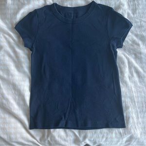 Brandy Melville Navy T-shirt